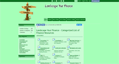 Desktop Screenshot of landscapeyourfinance.com