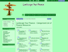 Tablet Screenshot of landscapeyourfinance.com